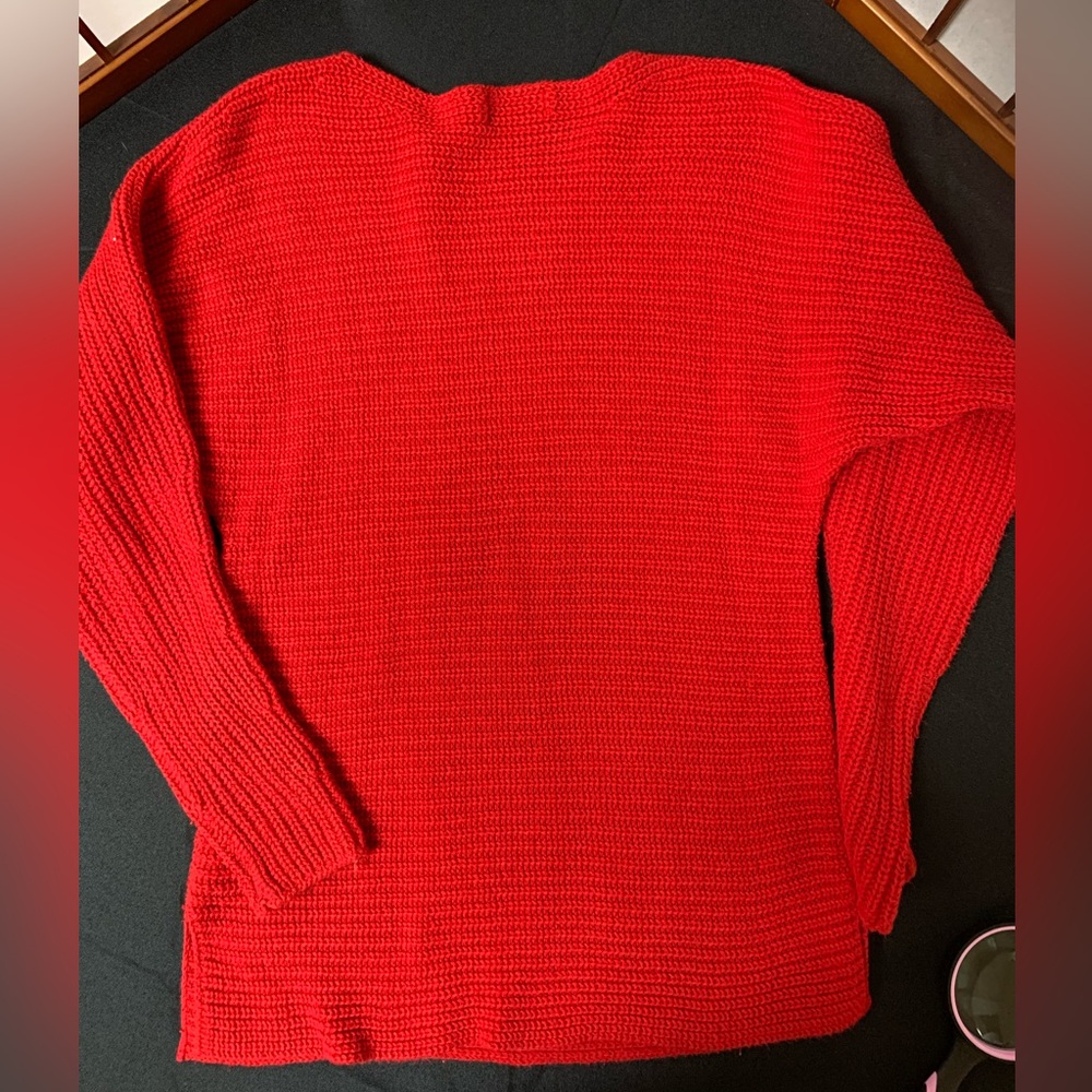 ANA A New Approach Red XS Women’s Sweater Condition Good - Picture 9 of 9
